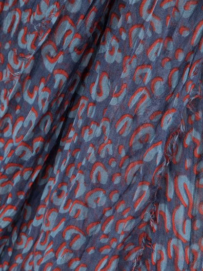 LOUIS VUITTON Cheetah Print Scarf