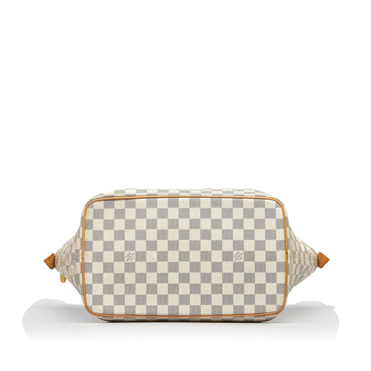 LOUIS VUITTON Damier Azur Saleya PM Handbag