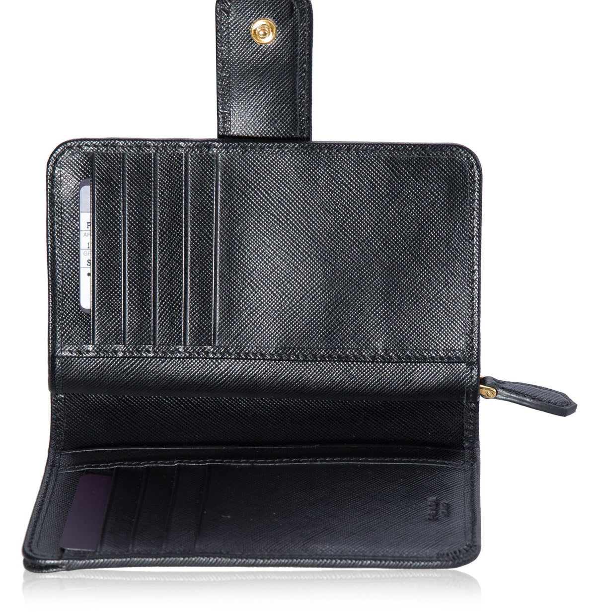 Prada Portafogolio Lampo Wallet