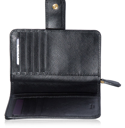 Prada Portafogolio Lampo Wallet