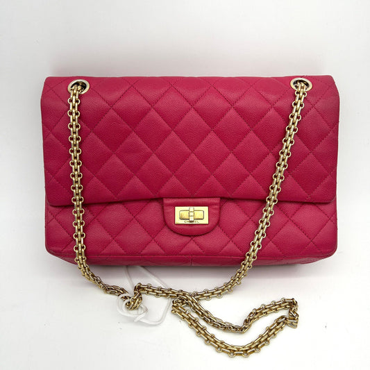 Chanel Caviar Quilted 2.55 pink Leather LA41596