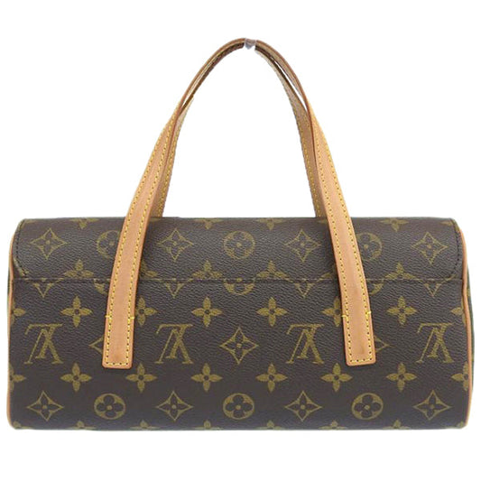 LOUIS VUITTON 2003 Made Cancas Monogram Sonatine Bronw