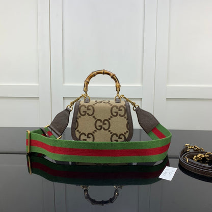 BOLSA GUCCI BAMBOO 1947 PEQUENA