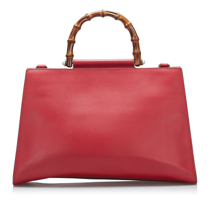 Gucci Medium Bamboo Nymphaea Tote Bag