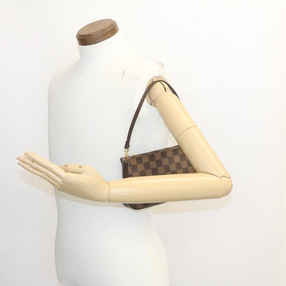 LOUIS VUITTON Damier Ebene Navona Accessory Pouch N51983 LV Auth 27452A