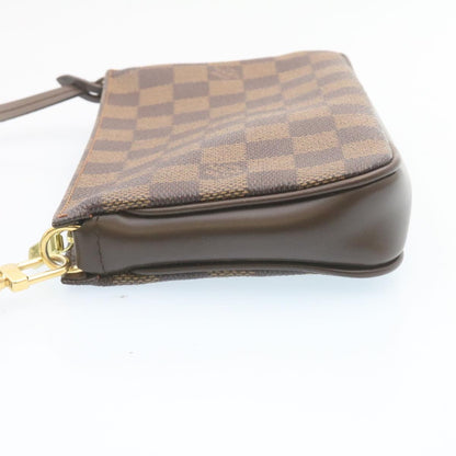 LOUIS VUITTON Damier Ebene Navona Accessory Pouch N51983 LV Auth 27452A