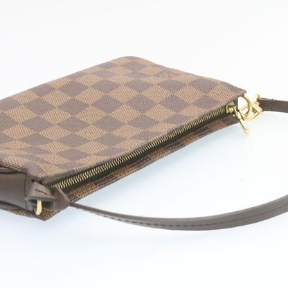 LOUIS VUITTON Damier Ebene Navona Accessory Pouch N51983 LV Auth 27452A