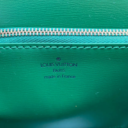 Louis Vuitton Green Leather Marlesherbes Bag