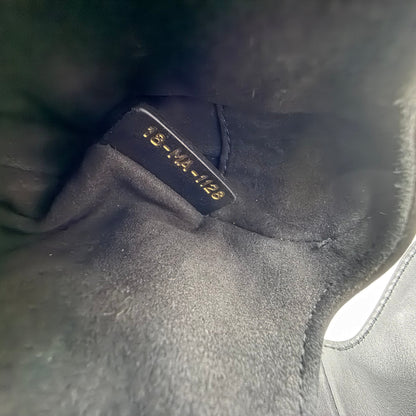 Christian Dior Goat Leather Mini Saddle Bag