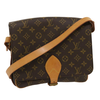 LOUIS VUITTON Monogram Cartouchiere GM Shoulder Bag M51252 LV Auth 28615