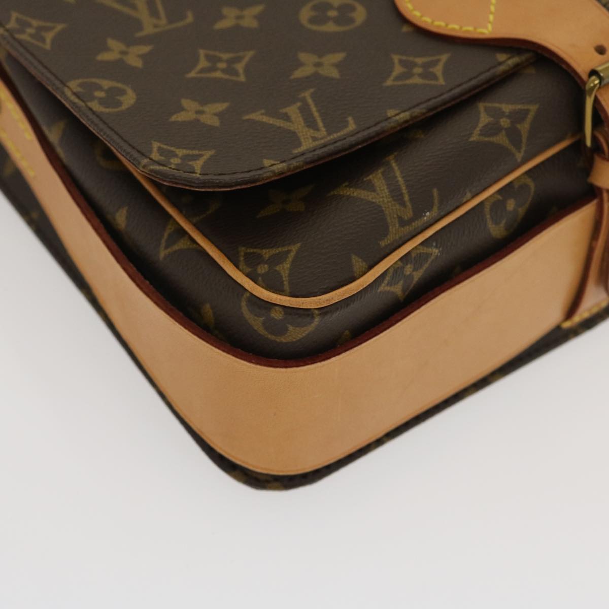 LOUIS VUITTON Monogram Cartouchiere GM Shoulder Bag M51252 LV Auth 28615