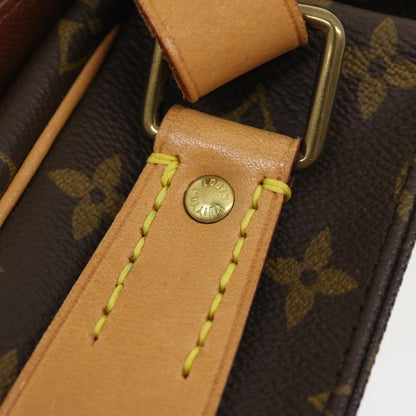 LOUIS VUITTON Monogram Cartouchiere GM Shoulder Bag M51252 LV Auth 28615