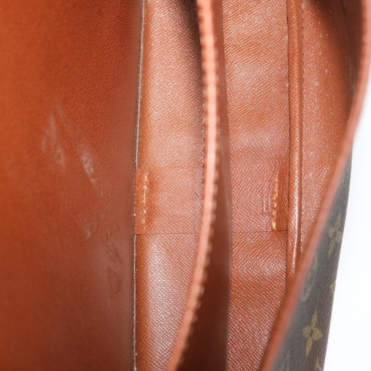 LOUIS VUITTON Monogram Cartouchiere GM Shoulder Bag M51252 LV Auth 28615