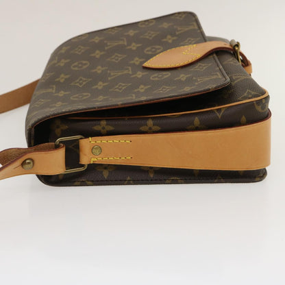 LOUIS VUITTON Monogram Cartouchiere GM Shoulder Bag M51252 LV Auth 28615