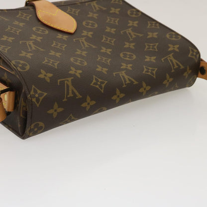 LOUIS VUITTON Monogram Cartouchiere GM Shoulder Bag M51252 LV Auth 28615