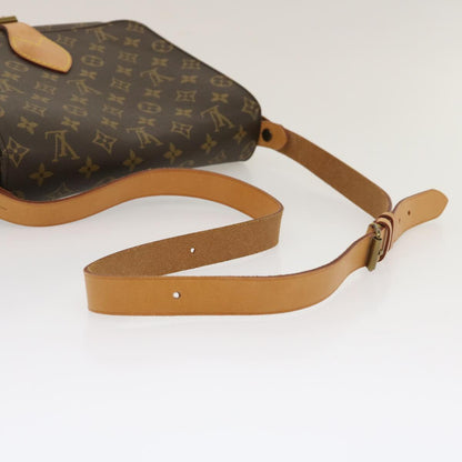 LOUIS VUITTON Monogram Cartouchiere GM Shoulder Bag M51252 LV Auth 28615