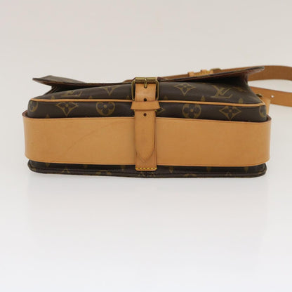 LOUIS VUITTON Monogram Cartouchiere GM Shoulder Bag M51252 LV Auth 28615