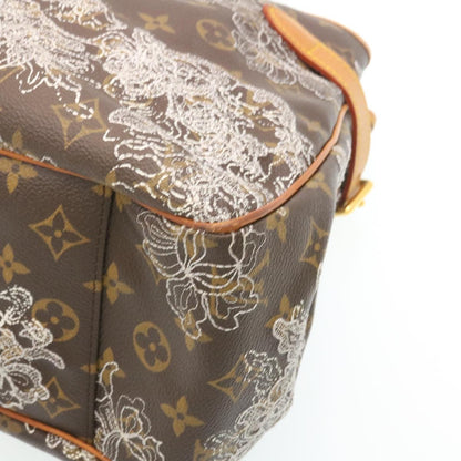 LOUIS VUITTON MonogramDentelle Batignolles Horizontal Tote Bag M95400 Auth 28683
