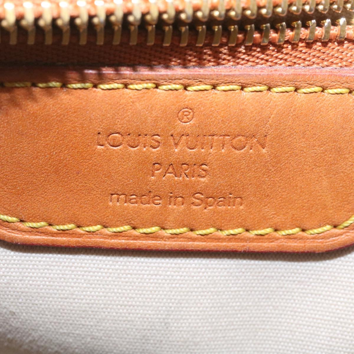 LOUIS VUITTON MonogramDentelle Batignolles Horizontal Tote Bag M95400 Auth 28683