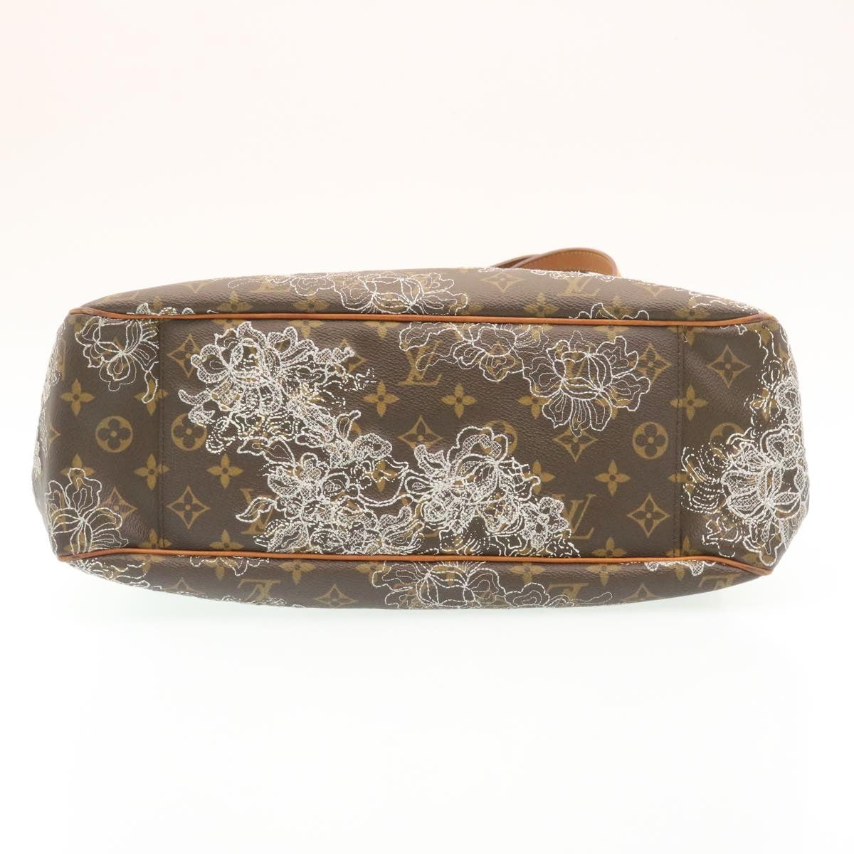 LOUIS VUITTON MonogramDentelle Batignolles Horizontal Tote Bag M95400 Auth 28683