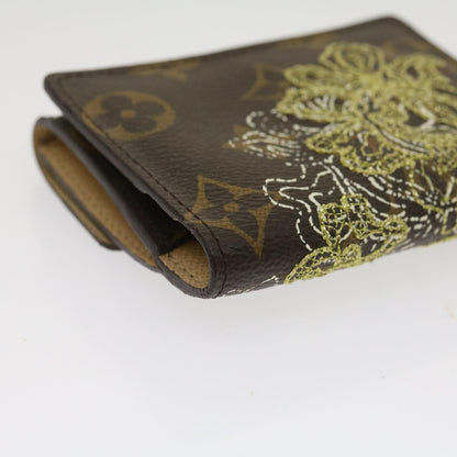 LOUIS VUITTON Monogram Dentelle Ludlow Wallet M95391 LV Auth 29934A