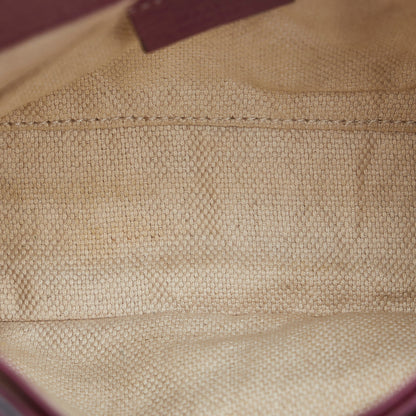 Purple Gucci Soho Chain Tote