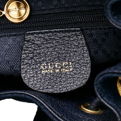 Gucci Bamboo Suede Backpack