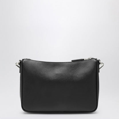 Prada Small Black Saffiano Shoulder Bag Men