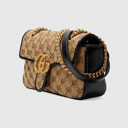 Gucci GG Marmont Mini Bag Original GG Canvas