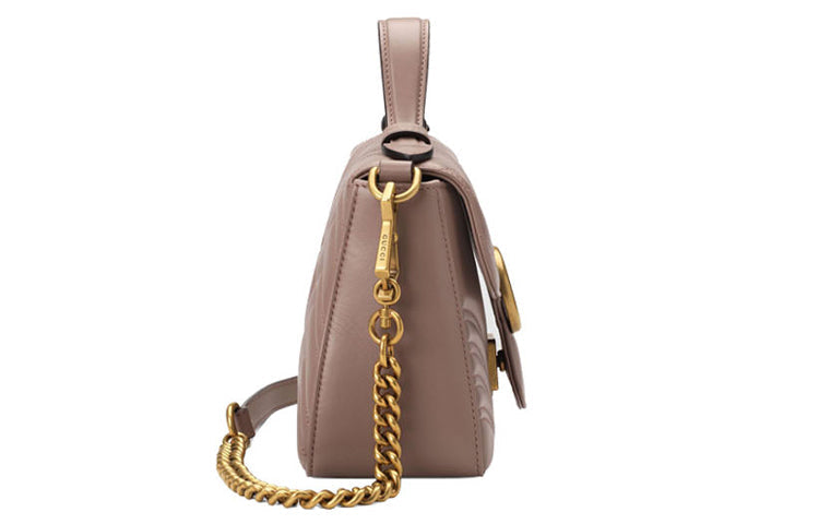 (WMNS) GUCCI MarmontSingle Shoulder Bag miniNude 547260-DTDIT-5729