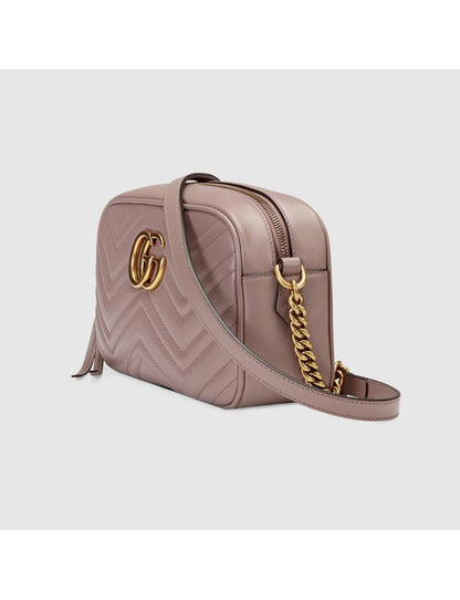 Gucci GG Marmont Series Small Quilted Shoulder Bag