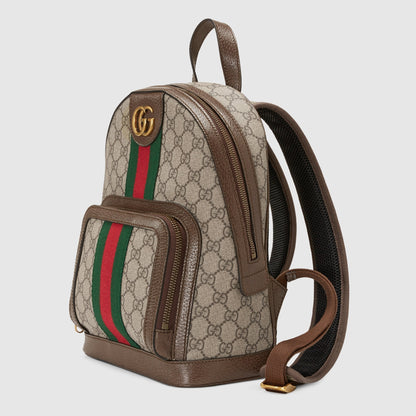 Gucci Ophidia GG Small Backpack Beige/Ebony