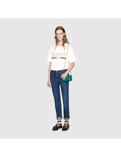 Gucci Dionysus Collection Leather Super Mini Handbag