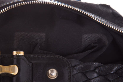 Gucci Vintage Black Monogram Hobo