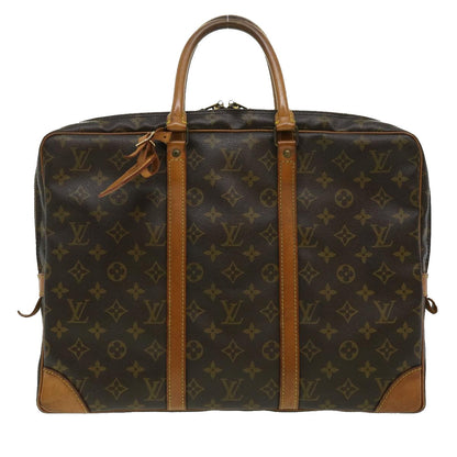 LOUIS VUITTON Monogram Porte Documents Voyage Hand Bag M53361 Auth 30207