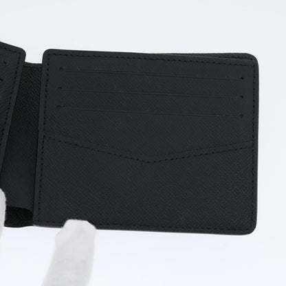 LOUIS VUITTON Damier Graphite Portefeuille Slender Wallet N63261 LV Auth 31031A