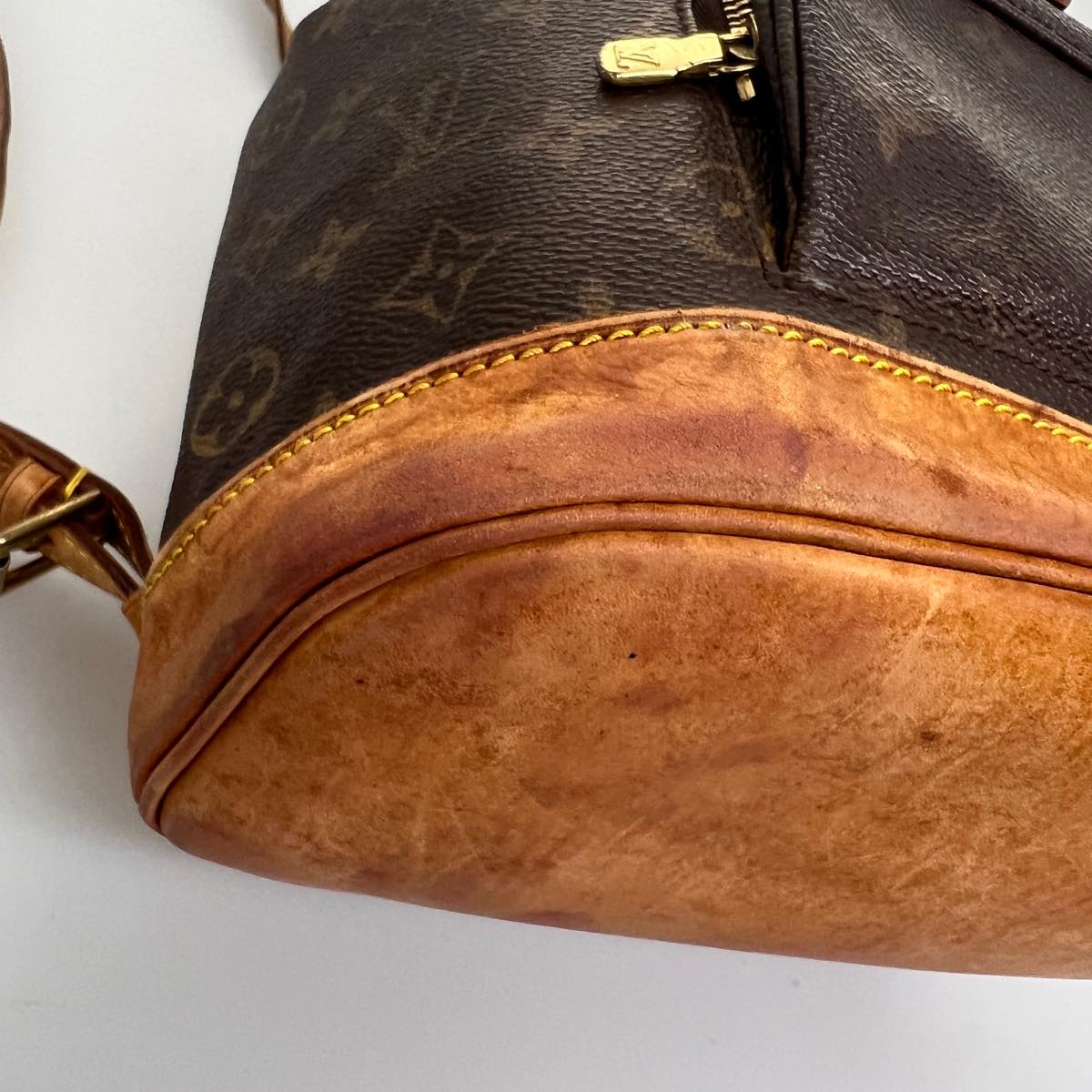 LOUIS VUITTON Monogram Montsouris MM Backpack M51136 LV Auth 32598