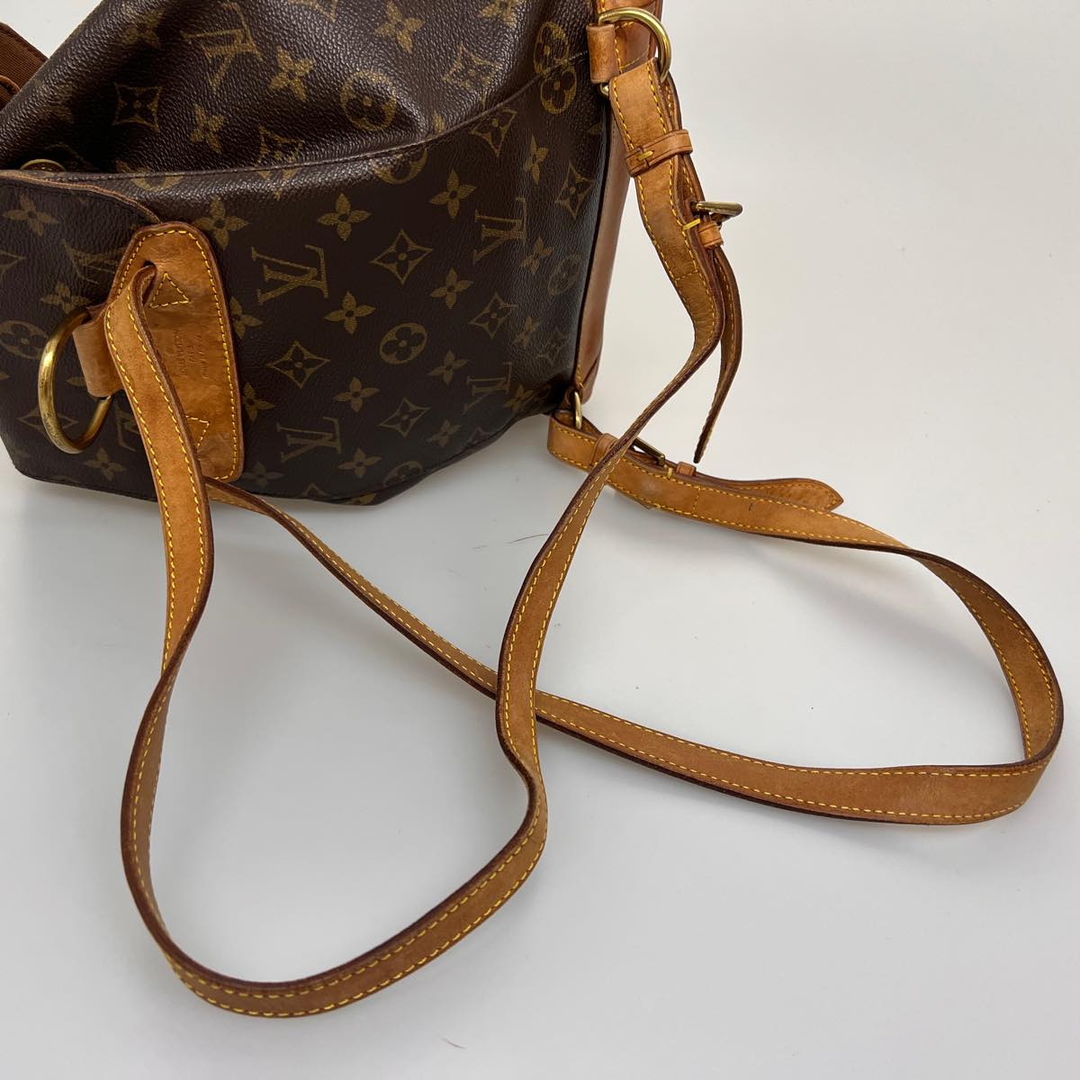 LOUIS VUITTON Monogram Montsouris MM Backpack M51136 LV Auth 32598