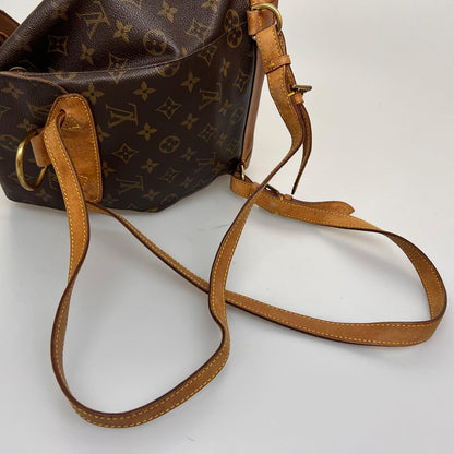 LOUIS VUITTON Monogram Montsouris MM Backpack M51136 LV Auth 32598