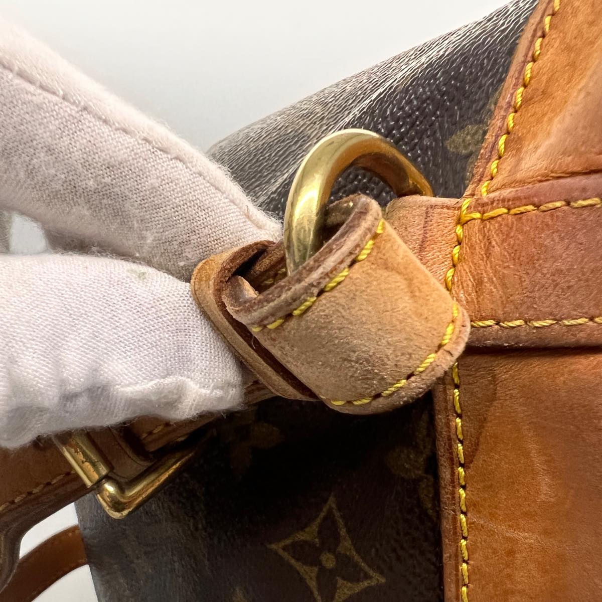 LOUIS VUITTON Monogram Montsouris MM Backpack M51136 LV Auth 32598