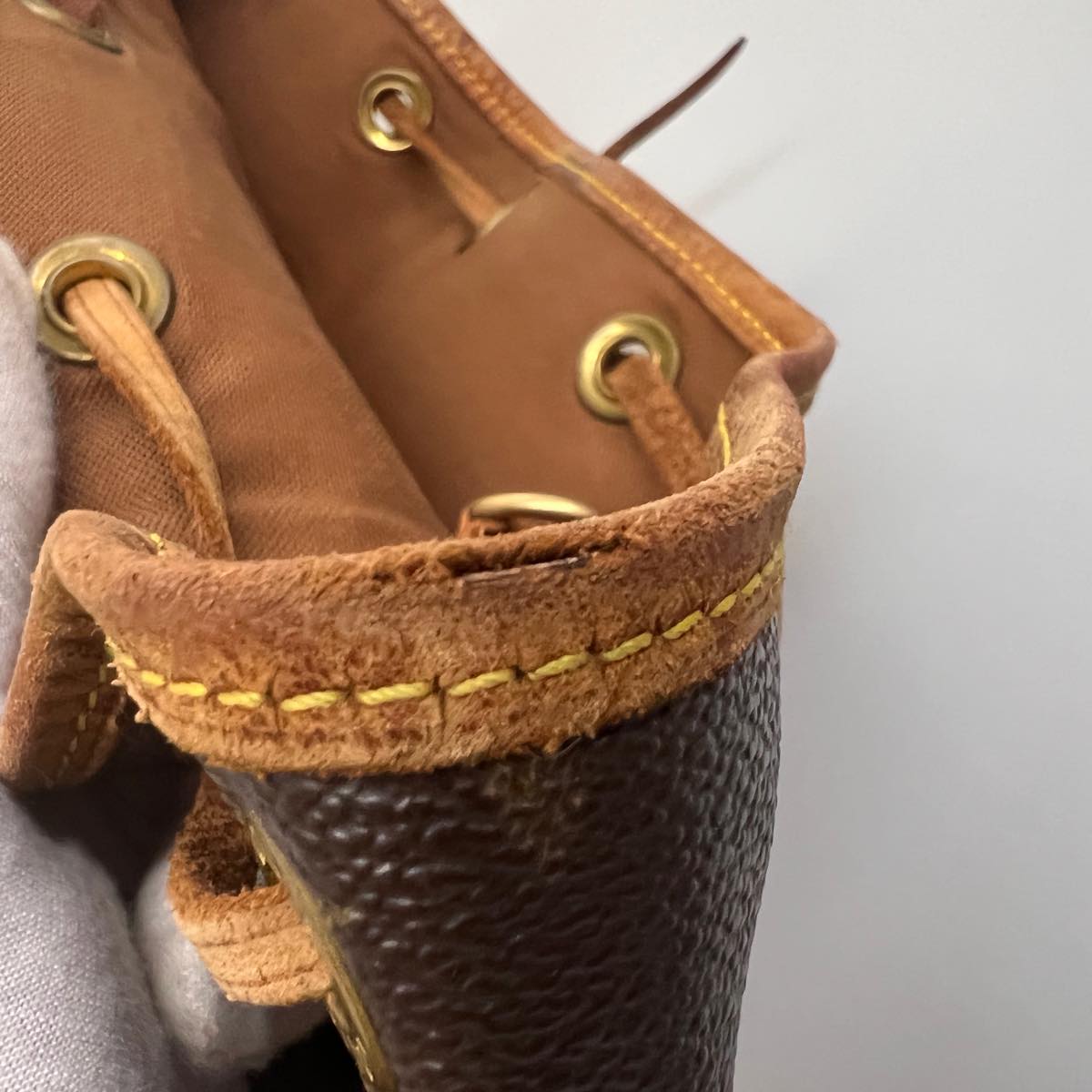 LOUIS VUITTON Monogram Montsouris MM Backpack M51136 LV Auth 32598