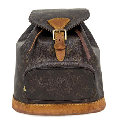 LOUIS VUITTON Monogram Montsouris MM Backpack M51136 LV Auth 32598
