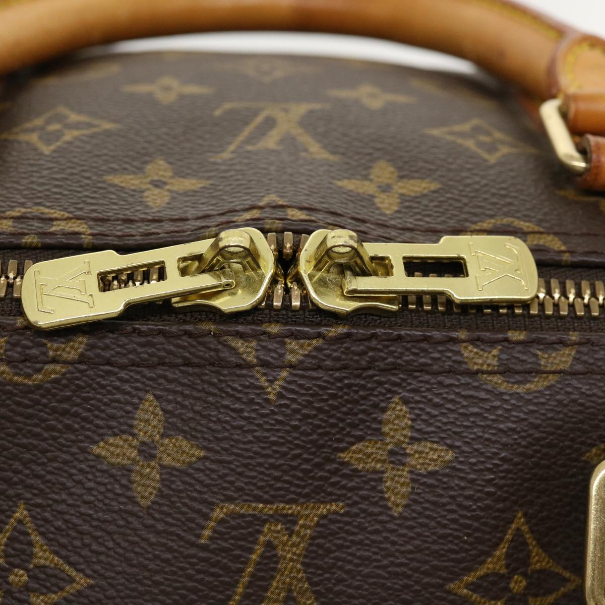 LOUIS VUITTON Monogram Keepall Bandouliere 55 Boston Bag M41414 LV Auth 32935