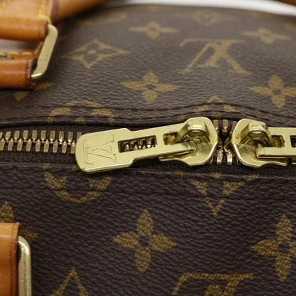 LOUIS VUITTON Monogram Keepall Bandouliere 55 Boston Bag M41414 LV Auth 32935