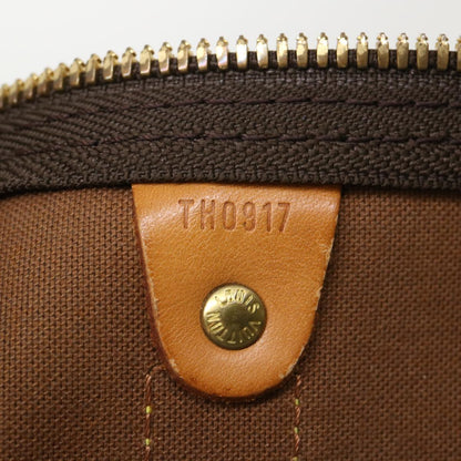 LOUIS VUITTON Monogram Keepall Bandouliere 55 Boston Bag M41414 LV Auth 32935