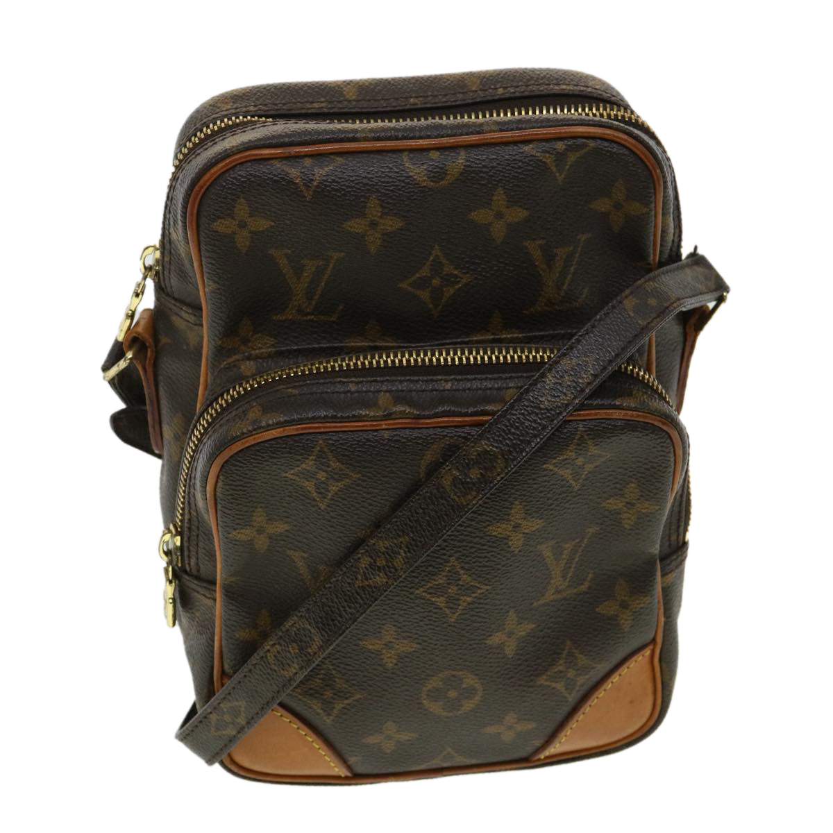 LOUIS VUITTON Monogram Amazon Shoulder Bag M45236 LV Auth 33178