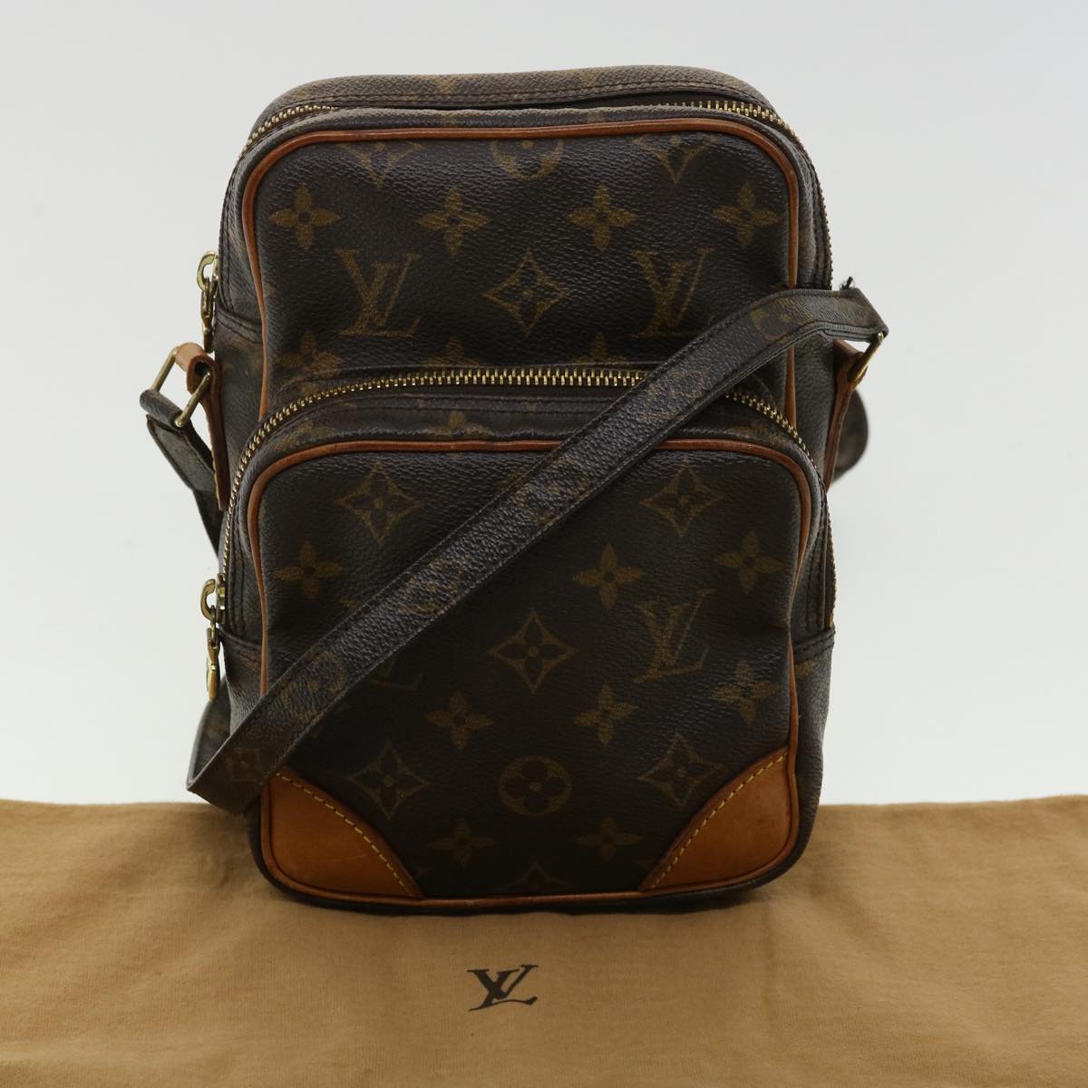 LOUIS VUITTON Monogram Amazon Shoulder Bag M45236 LV Auth 33178