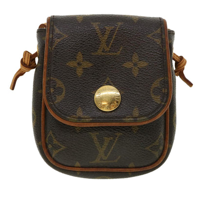 LOUIS VUITTON Monogram Pochette Cancun Shoulder Bag Pouch M60018 LV Auth 33217
