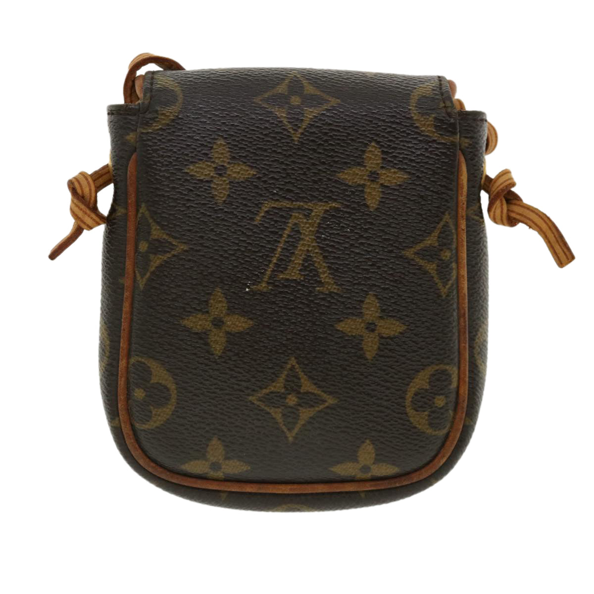 LOUIS VUITTON Monogram Pochette Cancun Shoulder Bag Pouch M60018 LV Auth 33217