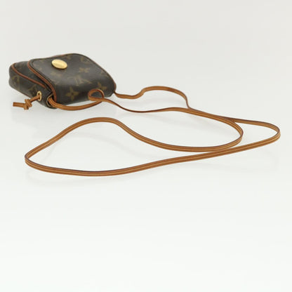 LOUIS VUITTON Monogram Pochette Cancun Shoulder Bag Pouch M60018 LV Auth 33217